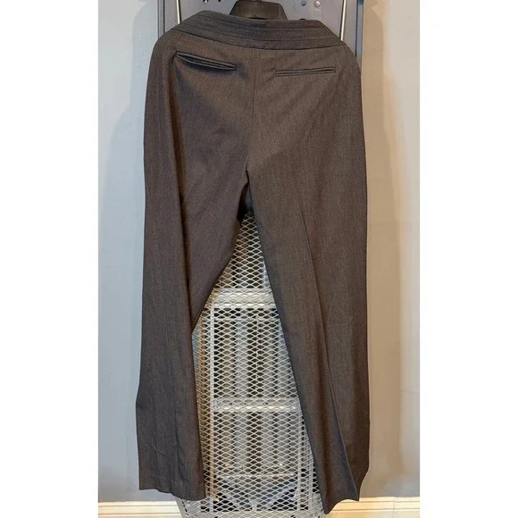 Rafaella Pants Women 12 Dress Pants Wide Leg Gray - Picture 2 of 9